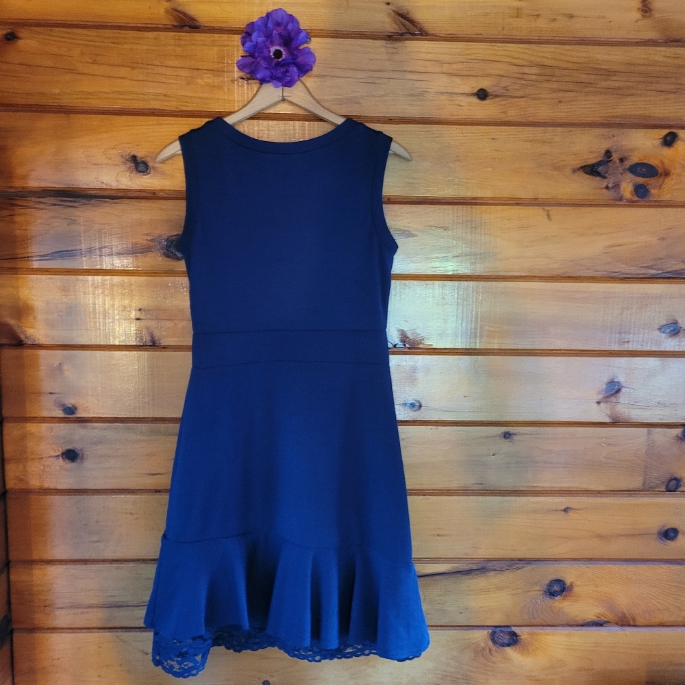 Beautiful Signature collection navy blue dress